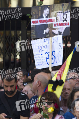 Anti-Terror Demonstration in Barcelona