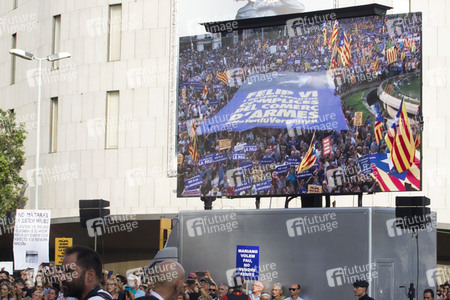 Anti-Terror Demonstration in Barcelona