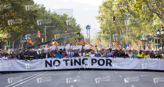 Anti-Terror Demonstration in Barcelona
