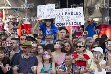 Anti-Terror Demonstration in Barcelona