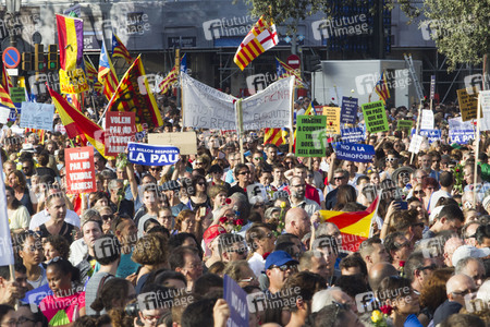 Anti-Terror Demonstration in Barcelona