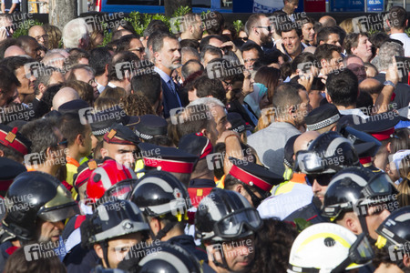 Anti-Terror Demonstration in Barcelona