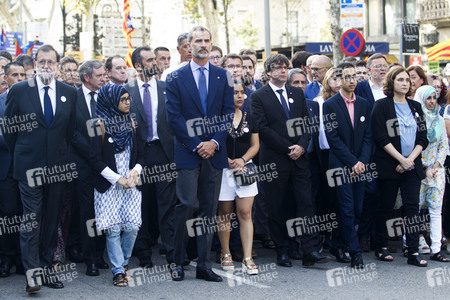 Anti-Terror Demonstration in Barcelona
