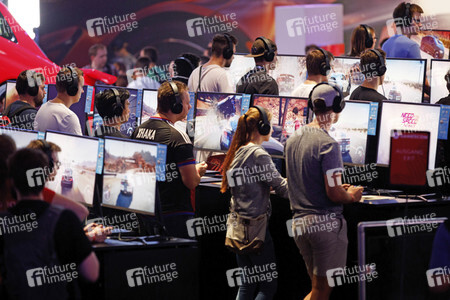 Computerspielmesse Gamescom 2017 in Köln