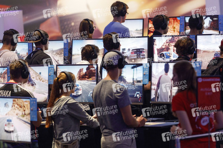 Computerspielmesse Gamescom 2017 in Köln