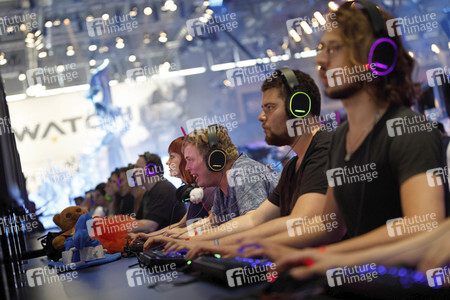 Computerspielmesse Gamescom 2017 in Köln