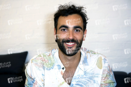 Pressetermin mit Marco Mengoni in Berlin