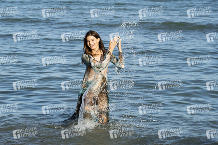 Photocall mit Isabeli Fontana in Venedig