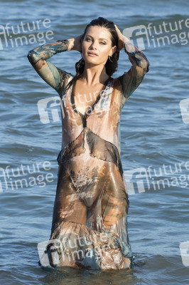 Photocall mit Isabeli Fontana in Venedig