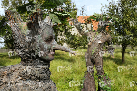 GEEK ART: Baumwesen / Tree-Beings Bodypainting