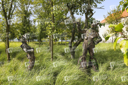 GEEK ART: Baumwesen / Tree-Beings Bodypainting
