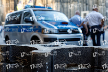 Symbolfoto LKW-Sperren