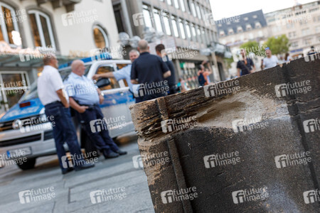 Symbolfoto LKW-Sperren