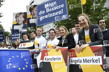 TV-Duell der Spitzenkandidaten zur Bundestagswahl 2017 in Berlin