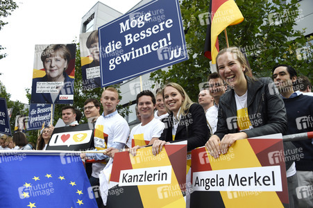 TV-Duell der Spitzenkandidaten zur Bundestagswahl 2017 in Berlin
