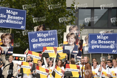 TV-Duell der Spitzenkandidaten zur Bundestagswahl 2017 in Berlin