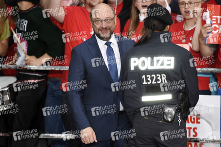 TV-Duell der Spitzenkandidaten zur Bundestagswahl 2017 in Berlin
