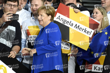 TV-Duell der Spitzenkandidaten zur Bundestagswahl 2017 in Berlin