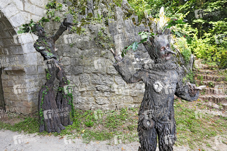 GEEK ART: Baumwesen / Tree-Beings Bodypainting