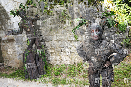 GEEK ART: Baumwesen / Tree-Beings Bodypainting