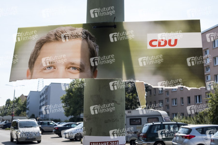 Bundestagswahlkampf-Plakate in Berlin