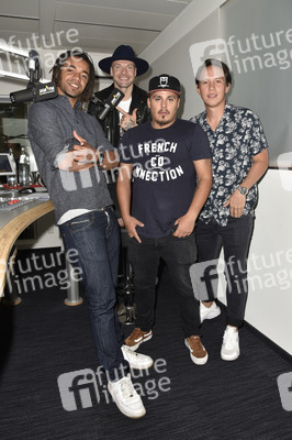Culcha Candela bei Radio 93,6 JAM FM in Berlin