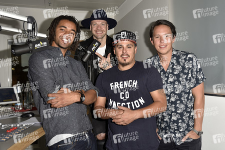 Culcha Candela bei Radio 93,6 JAM FM in Berlin