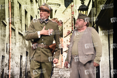 Theaterprobe 'Jacobowsky und der Oberst' in Berlin