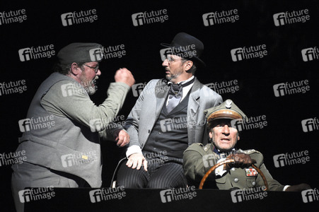Theaterprobe 'Jacobowsky und der Oberst' in Berlin