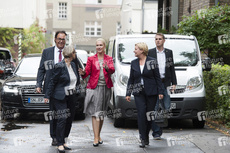 Wahlkampfaktion von Manuela Schwesig in Berlin
