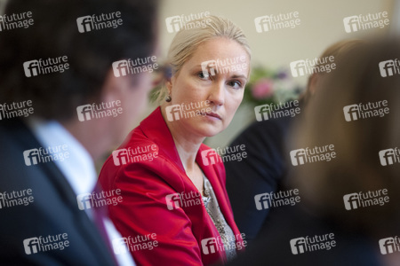 Wahlkampfaktion von Manuela Schwesig in Berlin