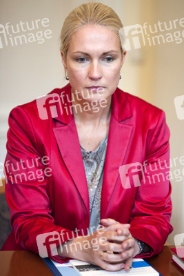 Wahlkampfaktion von Manuela Schwesig in Berlin
