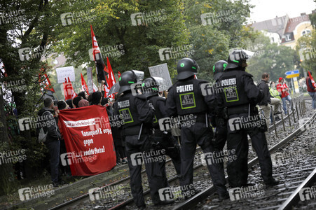 Anti-AfD-Demo in Nürnberg