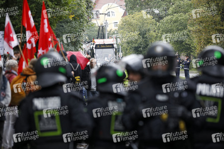 Anti-AfD-Demo in Nürnberg