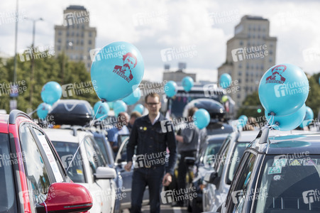 Demonstration für die Freilassung von Deniz Yücel in Berlin