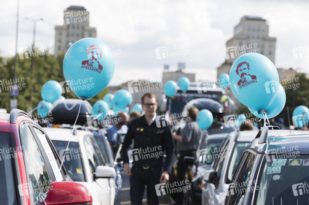 Demonstration für die Freilassung von Deniz Yücel in Berlin