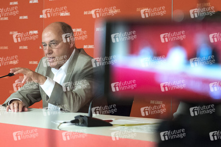 Pressekonferenz der LINKEN in Berlin