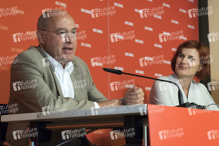 Pressekonferenz der LINKEN in Berlin