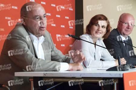 Pressekonferenz der LINKEN in Berlin