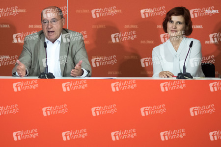 Pressekonferenz der LINKEN in Berlin