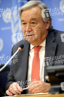 UN-Pressekonferenz mit António Guterres in New York