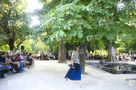 Moises Nieto Fashion Show in Madrid