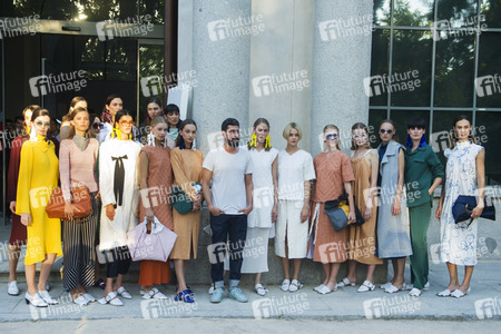 Moises Nieto Fashion Show in Madrid