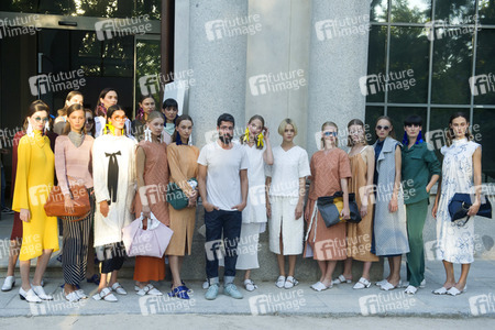 Moises Nieto Fashion Show in Madrid