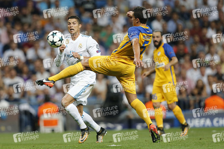 Champions League Match Real Madrid vs APOEL Nicosia in Madrid