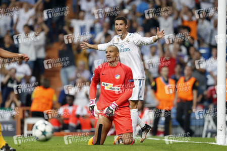 Champions League Match Real Madrid vs APOEL Nicosia in Madrid