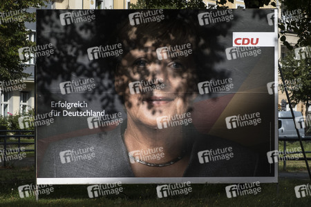 Bundestagswahlkampf-Plakate in Berlin