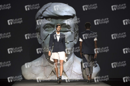 Ana Locking Fashion Show auf der Mercedes-Benz Fashion Week Madrid SS 2018