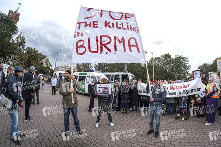 Muslimen Demonstration in Berlin