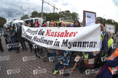 Muslimen Demonstration in Berlin